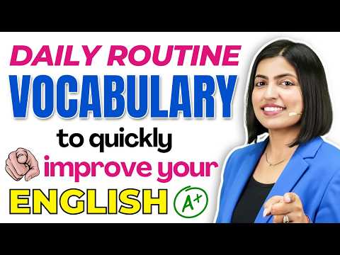 Daily Routine वाले Spoken English Vocabulary😱, English Connection Class by Kanchan Keshari