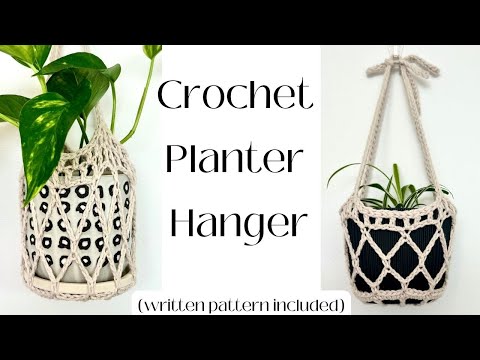 Crochet Planter Holder Hanger