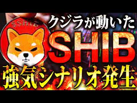 【SHIB(シバイヌ)】ついにクジラが動く!! SHIBのバーンレート急増でここから強気シナリオ発生か?!【仮想通貨】