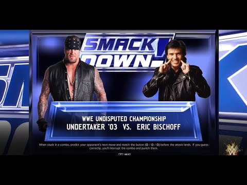 WWE 2K24 THE UNDERTAKER VS. ERIC BISCHOFF CASKET MATCH FOR THE UNDISPUTED WWE CHAMPIONSHIP BELT!