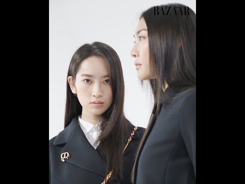 Ashley Lin 林愷鈴和 Cecilia Yeung 楊文蔚攜手演繹 Dior 2022 春夏新季！展現春日時尚氣質 | Harper's BAZAAR HK TV