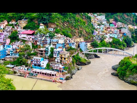 Devprayag Sangam Uttarakhand | Alaknanda and Bhagirathi rivers meet to form the Ganges #india #ganga