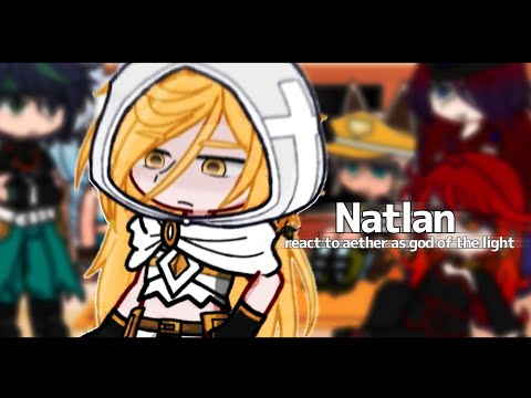 | Natlan react to Aether as a god light | genshin impact | 🇷🇺/🇬🇧 | trial version  |