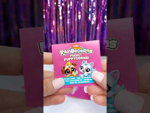 ASMR Unboxing Puppy Rainbocorn Surprise!Mysterious Pocket Puppycorns!#asmr #unboxing #disney #shorts