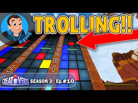 AriCara and I are Trolling our friends in Creativerse again! Trolliverse S3:Ep10 Creativerse!