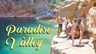 Cliff Jumping, Paradise Valley, Agadir, Morocco