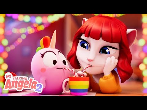 Angela's Holiday Cocoa ✨☕ NEW My Talking Angela 2 update Trailer