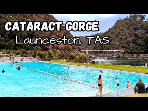 Cataract Gorge reserve Launceston Tasmania