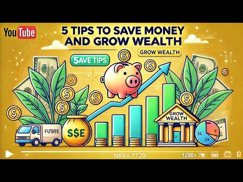 5 Proven Tips to Save Money and Grow Wealth Fast | Personal Finance Hacks #2024 #financialfreedom