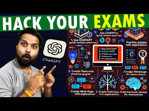 ChatGPT | Hack your Exams With these 5 ChatGPT Prompts 🧠💡