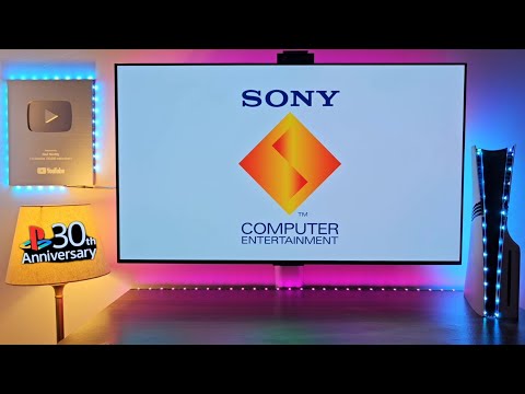 Playstation 30th Anniversary Update (New Boot up Screen and themes)