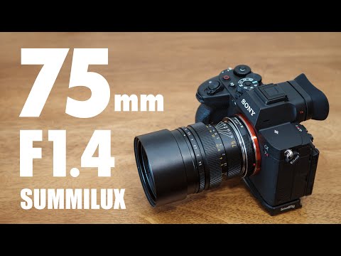 魅惑の大口径・中望遠レンズ「Leica Leitz Summilux-M 75mm F1.4 2nd」ほどよい焦点距離75mmのライカMマウント ズミルックス