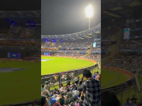 🧡💙 #wankhedestadium #sunrisershyderabad #mumbairains #ipl2024 #shorts #wankhede #stadium 🏟️