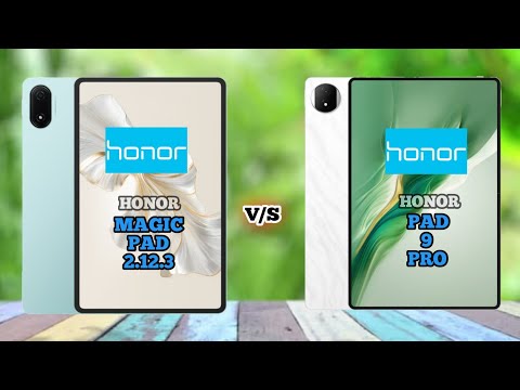 HONOR MAGIC PAD 2.12.3 VS HONOR PAD 9 PRO