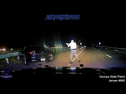 Hyundai Sonata Takes GSP On 130MPH Chase | High Speed PIT Into A Wall