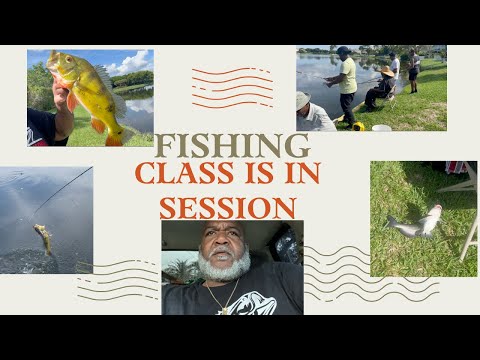 FISHING CLASS IS IN SESSION #fypyoutube #fishing #fish #familyfun #family #explorepage