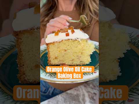 Orange Olive Oil Cake Baking Box