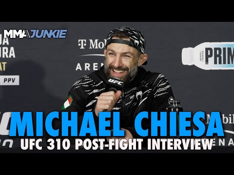 Michael Chiesa Revels in Birthday Win, Wants to Break Damian Maia's Submission Record | UFC 310