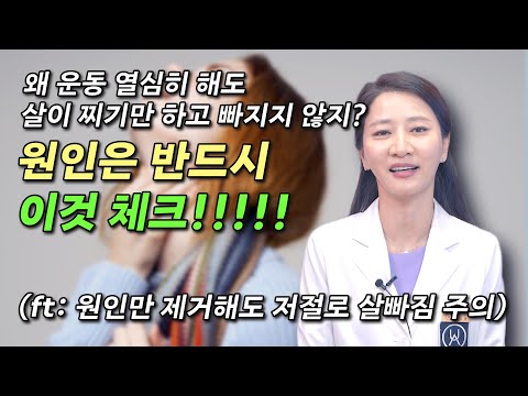 왜 운동 열심히 해도 살이 찌기만 하고 빠지지 않지? 원인은 반드시 이것 체크!!! (ft: 원인만 제거해도 저절로 살빠짐 주의)