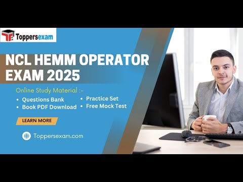 NCL HEMM OPERATOR Mock Test Free, Syllabus 2025, PDF Book, Study Material & Books