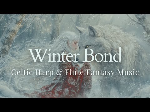 Winter Bond – Celtic Harp & Flute Fantasy Music | Serene Snowy Fantasy