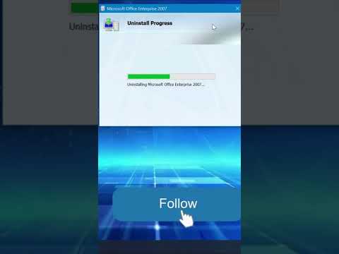 👆MS Office 2007 Akkamitti Kompiitara Irraa Balleessina? | How to uninstall MS Office 2007?