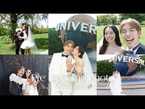 【前撮りvlog】大好きな人とついに夫婦になりました👫🤍✨