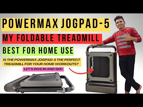 (Best Foldable Treadmill for Home) PowerMax Fitness Jogpad-5 🔥 Is it Worth?