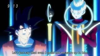 Whis tells Goku how strong the Grand Priest is! - DBS #55