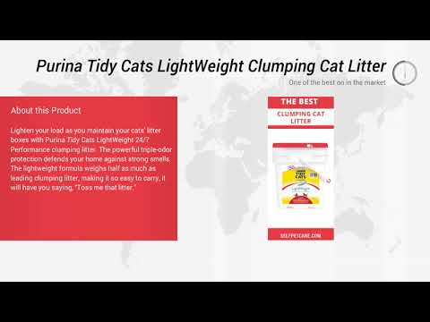 Purina Tidy Cats LightWeight Clumping Cat Litter