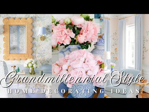 NEW - 100+ Grandmillennial Chic Decor: Where Granny’s Style Gets a Modern Twist | Easy DIY Tips🦋✨