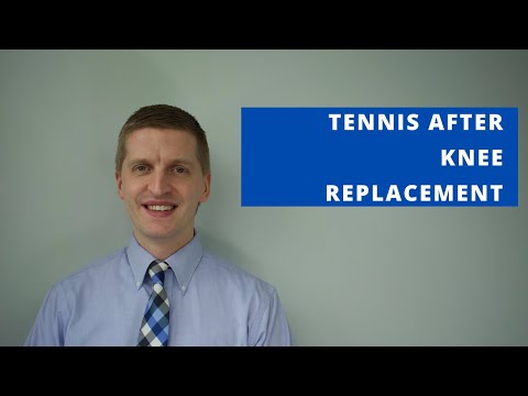 Returning to Tennis After Knee Replacement