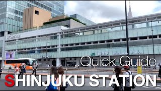 Quick Video Guide of Shinjuku Station in Tokyo,Japan by FastMoJapan  【新宿駅クイックガイド】ファスモジャパン