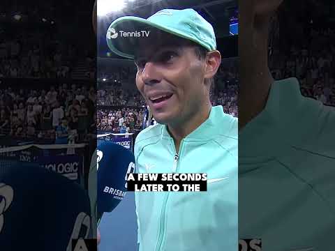 Nadal's Wardrobe Malfunction 😬