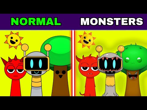 Incredibox Sprunki but all Cute Monsters