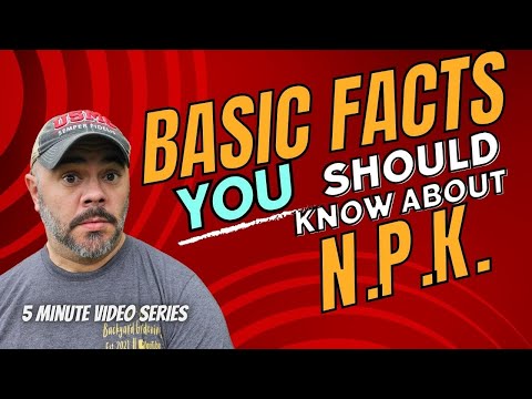 Tuesday Growing Tip: Beginners Guide to NPK || DHBG