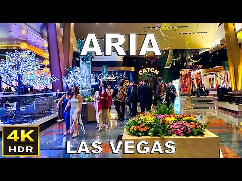 [4K HDR] Aria Las Vegas Walking Tour | April 2024 | Las Vegas, Nevada