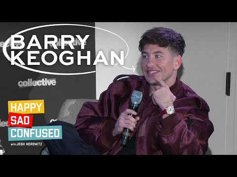 Barry Keoghan talks BIRD, SALTBURN, JOKER, ETERNALS, PEAKY BLINDERS I Happy Sad Confused