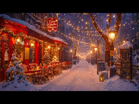 Winter Jazz Retreat - Relaxing Jazz Music at a Quiet Cafe for Studying, Working and Focusing