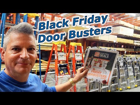 Home Depot Huge Black Friday DOORBUSTERs NEW Tool Deals