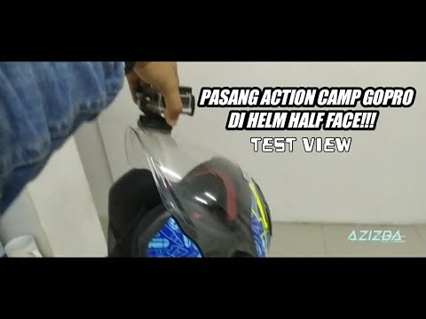 Helm Half Face Ala Motovlog + Test View Riding Kota Solo #35