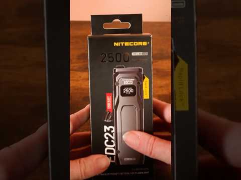 Nitecore EDC23 Unboxing