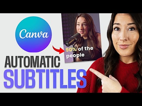 How to Add ANIMATED Subtitles in Canva!!