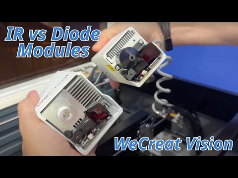 WeCreat Vision IR vs Diode Modules