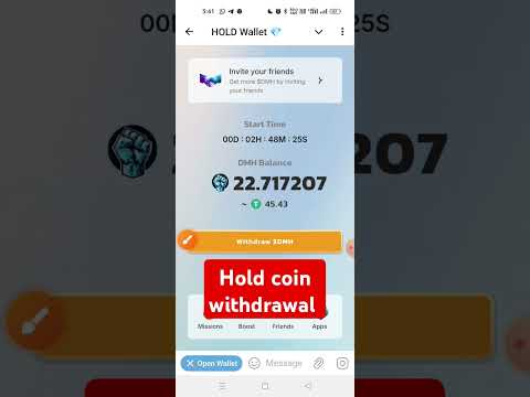 hold coin withdrawal l #hold #shortvideos #shortsviral #viralshort