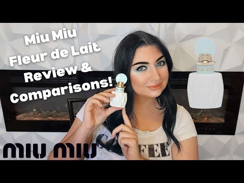 Miu Miu Fleur De Lait Perfume Review + Sun Fruit + Honey & The Moon