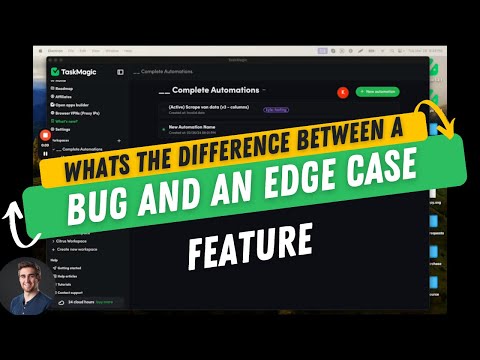 IMPORTANT: Difference between a bug and an edge case feature