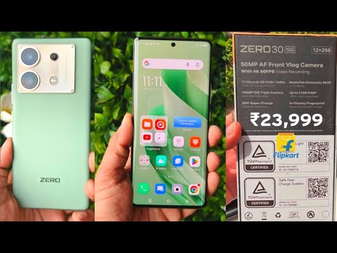 infinix zero 30 5g hand's on review & Unboxing | Infinix zero 30 5g price in india | confirm details