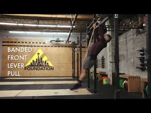 Banded Front Lever Pulls