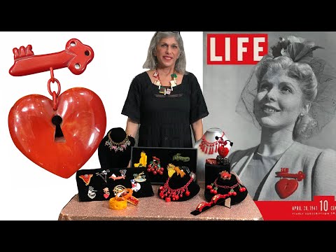 Crazy Fantastic Plastic: Bakelite Jewelry A Science Experiment Gone Fashion #vintage #losangeles